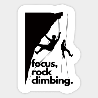Instructor, Coach, Rock Climbing Sticker